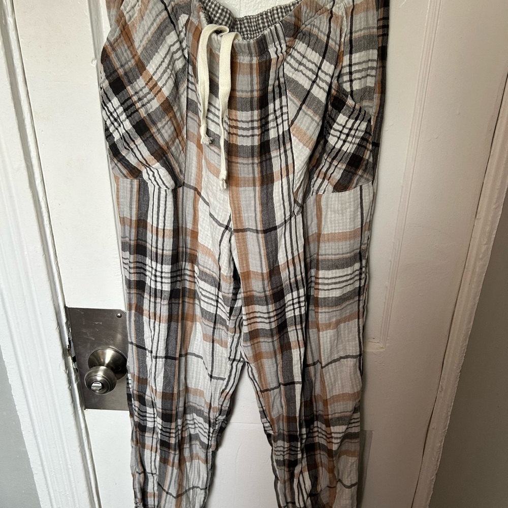 Aerie Cozy Plaid Lounge Pants